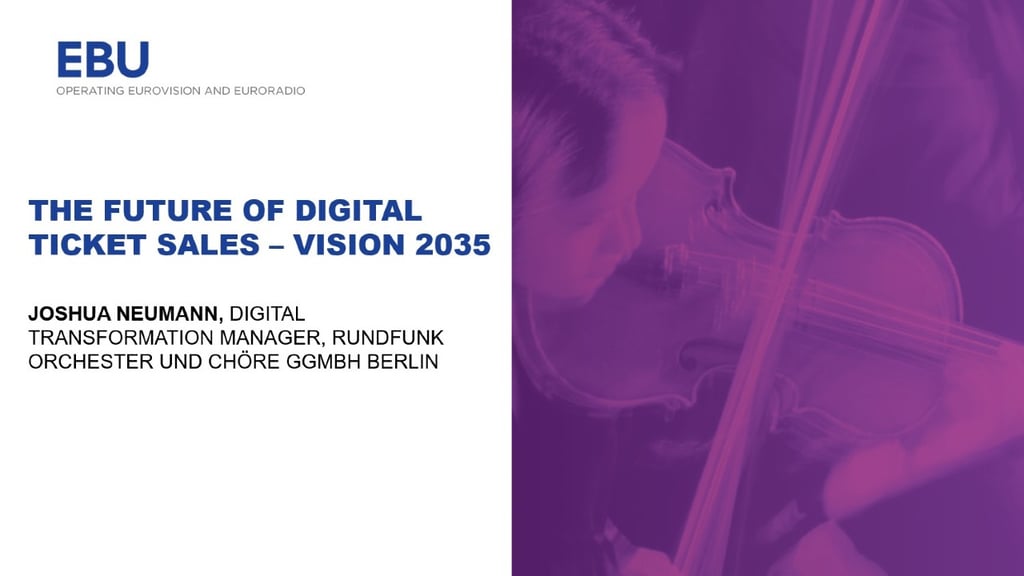 The future of digital ticket sales – Vision 2035 