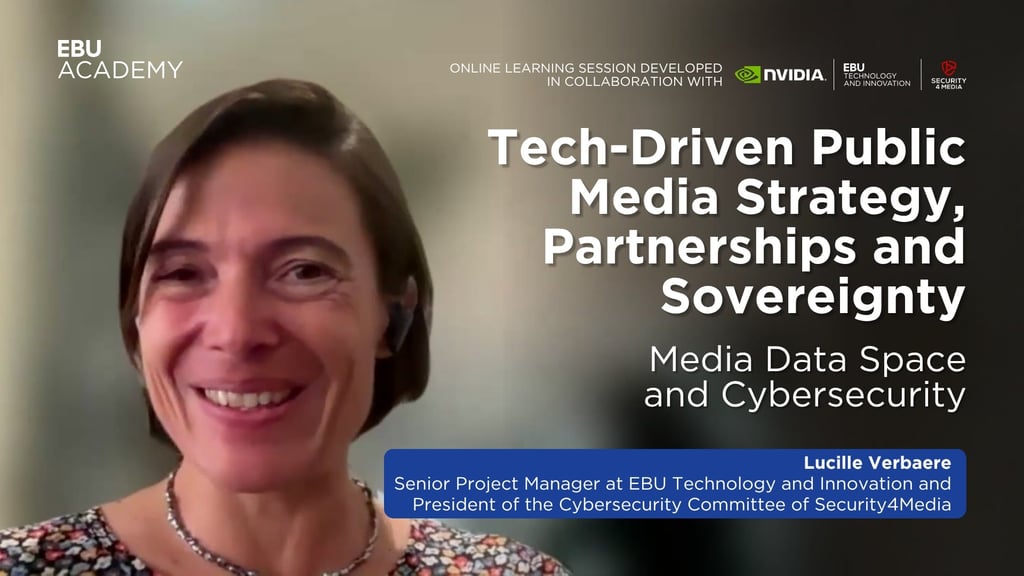 Media Data Space and Cybersecurity with Lucille Verbaere