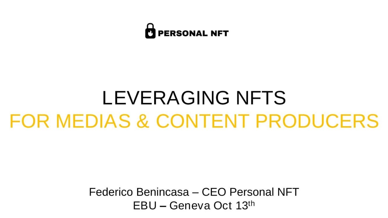 How to create exclusive media content experiences with NFT