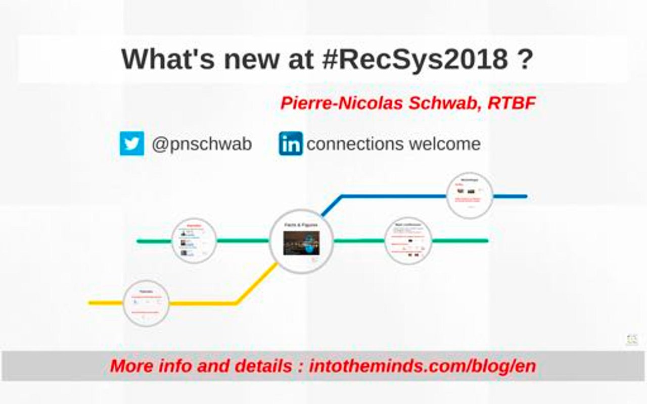 A report from ACM RecSys in Vancouver