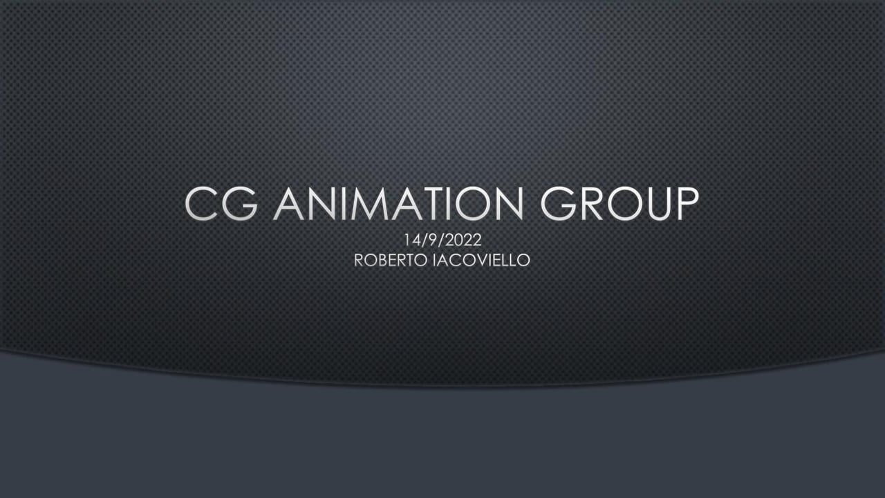 Character animation in realtime for broadcast production scenarios