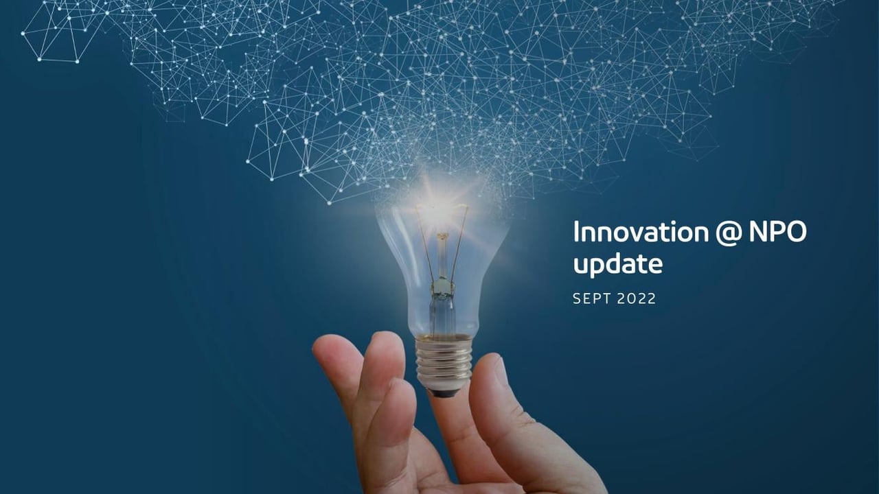 R&D and Innovation projects (NPO)