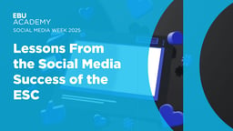 Lessons From the Social Media Success of the ESC