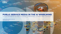 Public Service Media in the AI Whirlwind