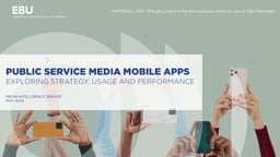 Public Service Media Mobile Apps