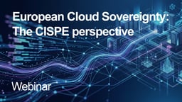 European cloud sovereignty – the CISPE perspective