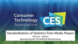 Standardisation of statistics from media players