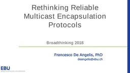 Rethinking multicast protocols
