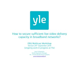Content provider perspective