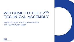 TA 2016 - Opening address