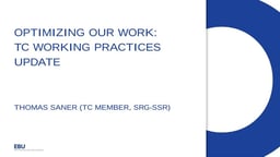 Optimizing our work