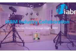 IABM – Industry status report