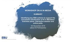 AI in Media Summary