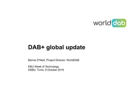 DAB+ world progress