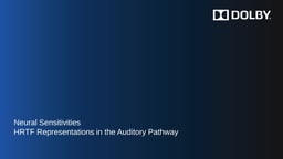 Neural Sensitivities: HRTF representations in the auditory pathway