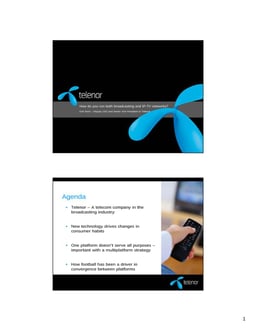 How do you run both broadcasting and IPTV networks?