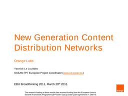 Distribution networks