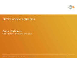 Dutch public TV online service
