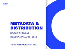 Metadata models for online distribution