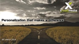 Personalization that makes a difference
