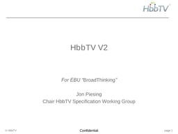 HbbTV 2.0