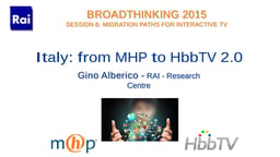 Italy: From MHP to HbbTV 2.0