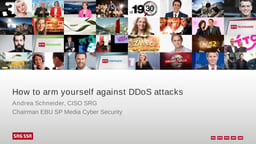 How to arm yourself against DDOS attacks
