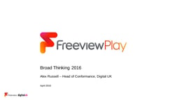 Freeview Play and HbbTV