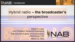 Hybrid radio – the broadcaster’s perspective