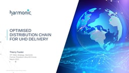 Optimised distribution chain for UHD delivery