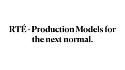 Production Models for the Next Normal