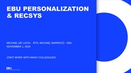 How broadcasters collaborate on software: the RecSys use case