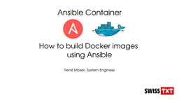 Building docker images using Ansible