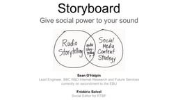 Storyboard : give social media power to your sound