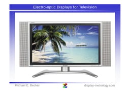 Electro-optical displays