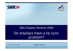 Lip sync