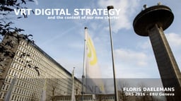 Digital is the way forward, what's next for DAB at VRT?