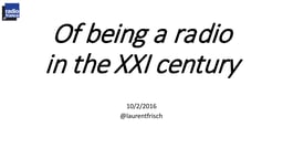 Digital strategy at RadioFrance