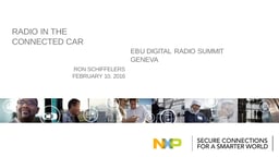 Digital connected radio in the car