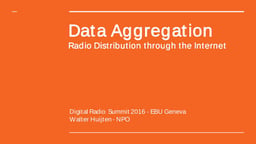 Aggregating data