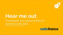 Radio France open API project