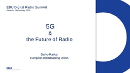 The Future of Radio is 5G?