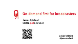 Radio broadcasters should be going on-demand first