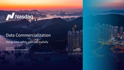 Commercializing data safely and successfully