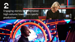 Automated high-volume lower-tier sports production