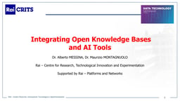 Integrating open knowledge-bases and AI tools