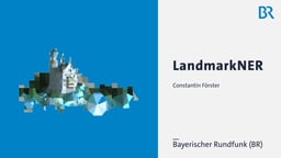 LandmarkNER – generating training data for landmark recognition