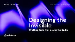 Designing the invisible: Crafting tools that power the radio