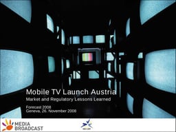 Austrian mobile TV