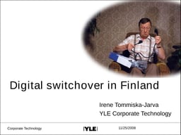 Switchover in Finland